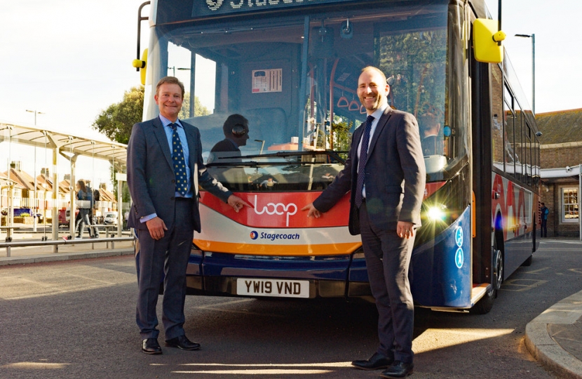 Craig Mackinlay MP, Stagecoach